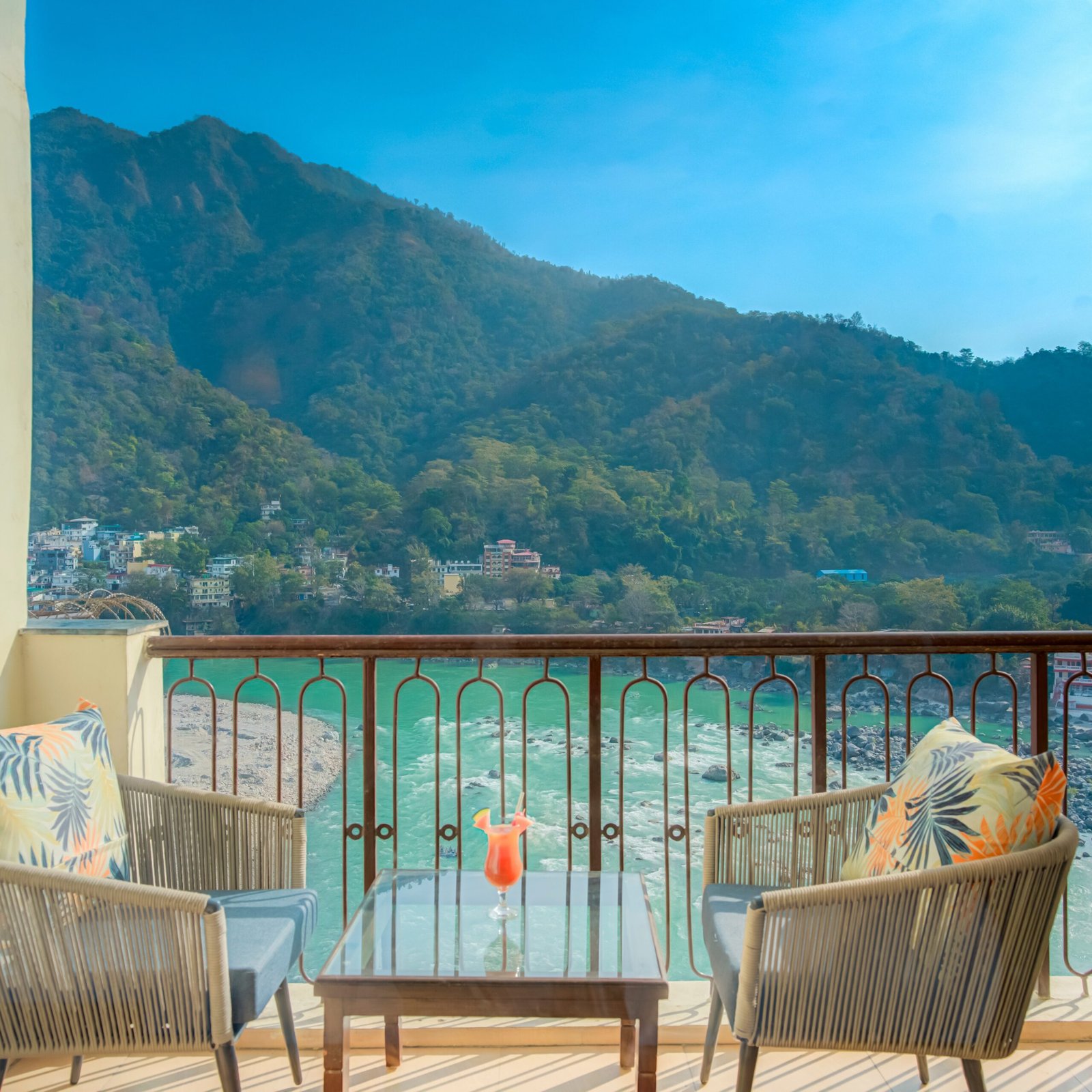 The Luxury view from our Balcony
