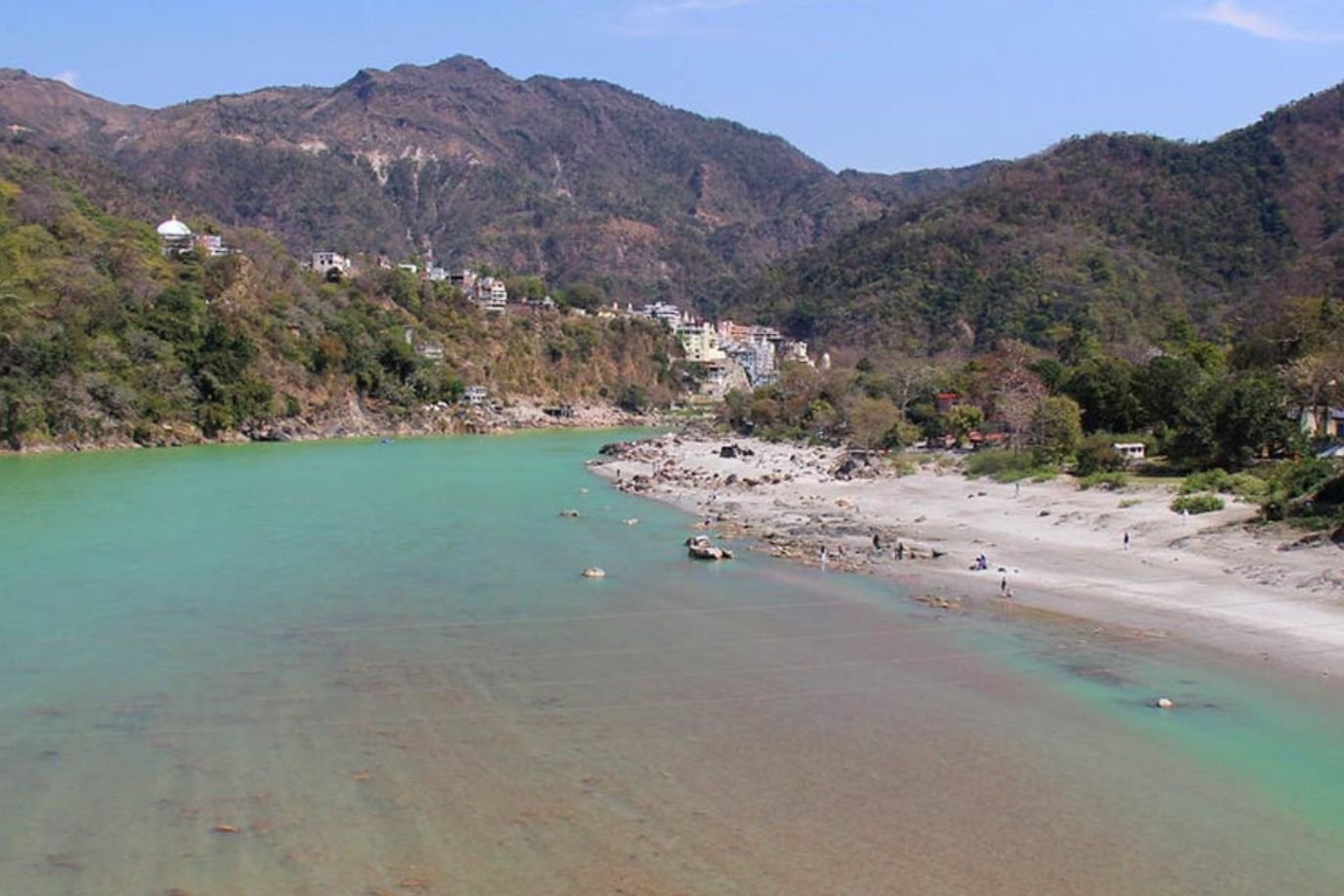 Goa Beach riverside 1.5 km from Divine Resort & Spa Rishikesh