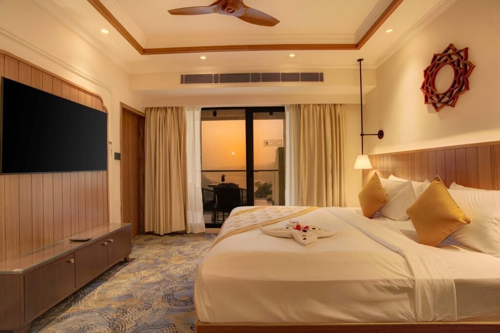 Best 4 Star Family Resort in Rishikesh – Divine Resort & Spa property exterior with Ganga view
